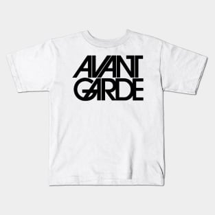 Avant Garde (black) Kids T-Shirt